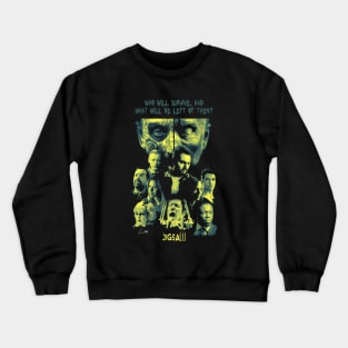 Who Will Survive Horror Crewneck Sweatshirt